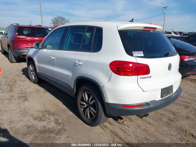 2013 VOLKSWAGEN TIGUAN S VIN: WVGAV3AX6DW619820