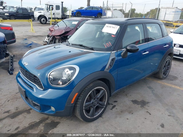 2012 MINI COOPER S COUNTRYMAN WMWZC3C56CWL84856 Photo 1
