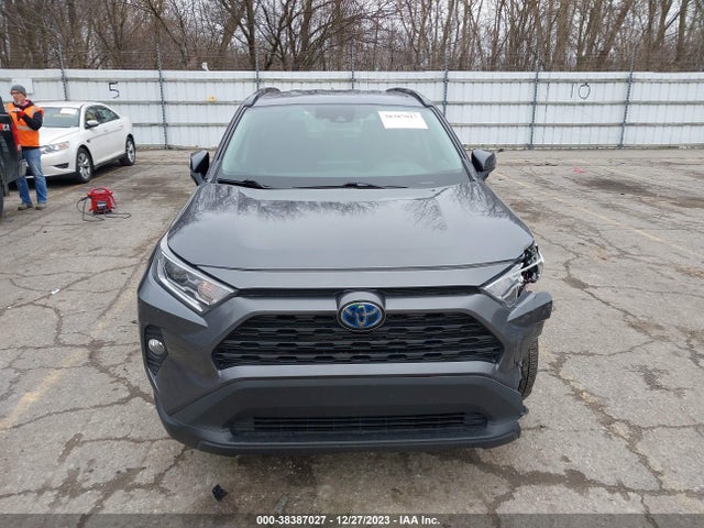 2020 TOYOTA RAV4 XLE HYBRID VIN: 2T3RWRFV1LW054372