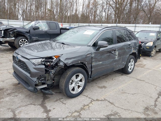 2020 TOYOTA RAV4 XLE HYBRID VIN: 2T3RWRFV1LW054372