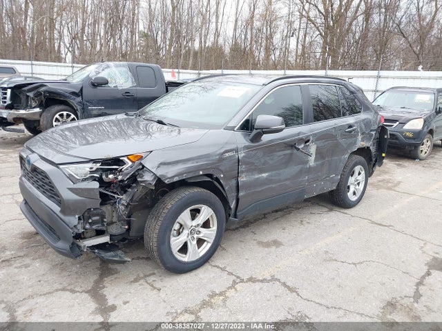 2020 TOYOTA RAV4 XLE HYBRID VIN: 2T3RWRFV1LW054372