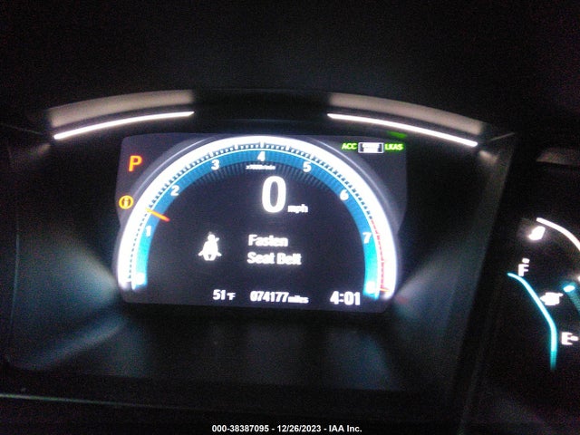 Honda Civic Lx 2019 19XFC2F62KE201028 Image 7
