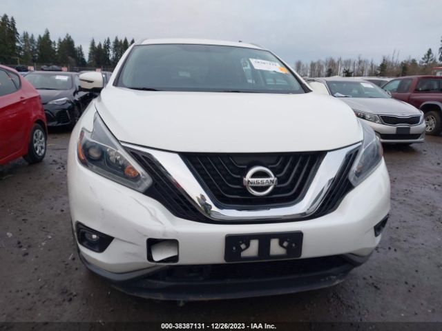 5N1AZ2MH9JN121504 Nissan MURANO SL