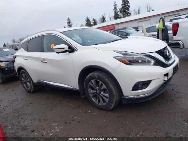5N1AZ2MH9JN121504 Nissan MURANO SL