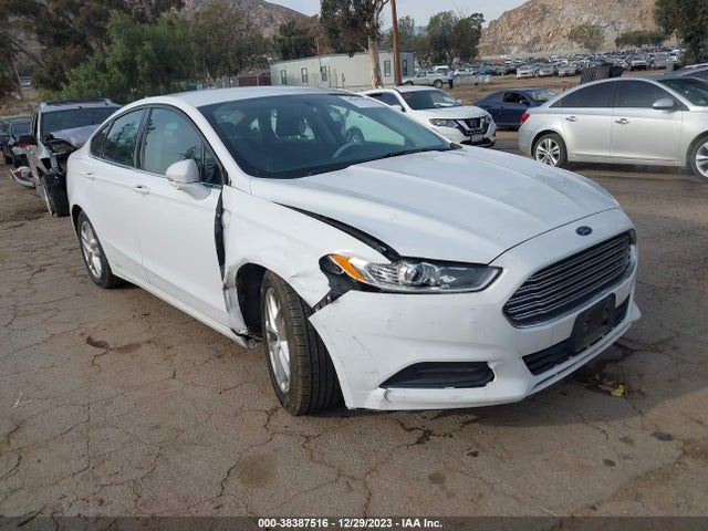 2016 FORD FUSION SE VIN: 3FA6P0H75GR316596