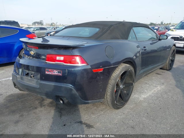 Chevrolet Camaro 1lt 2014 2G1FB3D31E9308990 Image 4