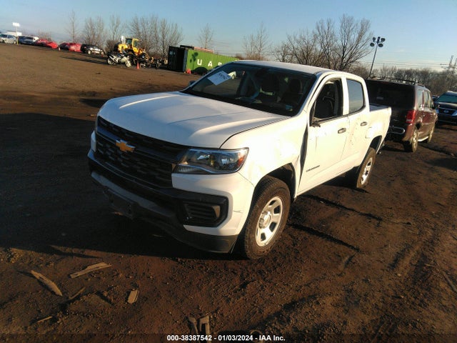 2022 CHEVROLET COLORADO 2WD SHORT BOX WT VIN: 1GCGSBEN8N1330978