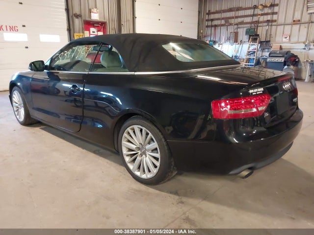 2012 AUDI A5 2.0T PREMIUM VIN: WAULFAFH8CN001674