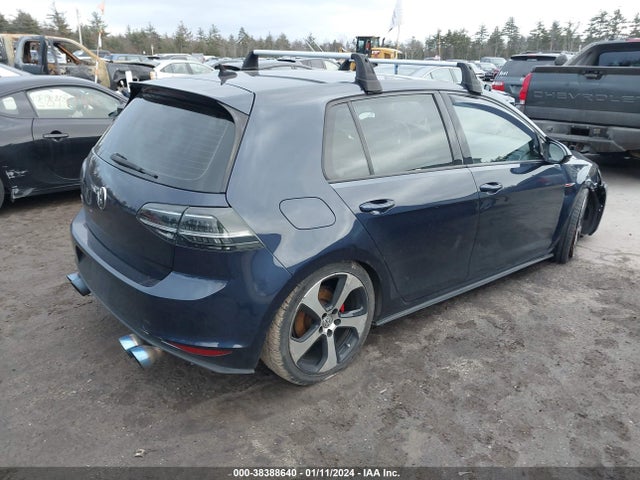 3VW5T7AU1GM057223 Volkswagen Golf Gti S 4-door