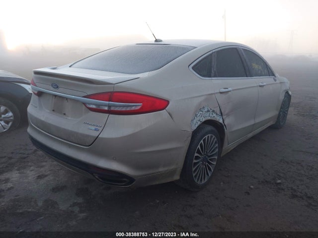 2018 FORD FUSION TITANIUM VIN: 3FA6P0D94JR205889