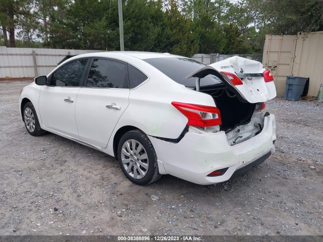 2016 NISSAN SENTRA SV VIN: 3N1AB7AP3GY282835