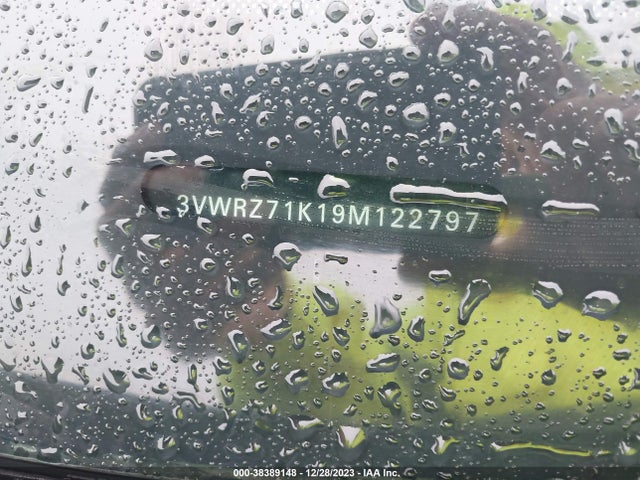 2009 VOLKSWAGEN JETTA SE VIN: 3VWRZ71K19M122797