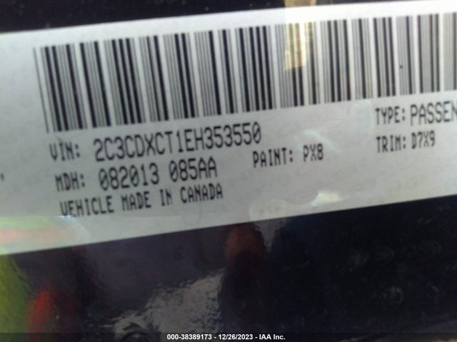 Dodge CHARGER R/T 2014 2C3CDXCT1EH353550 Image 9
