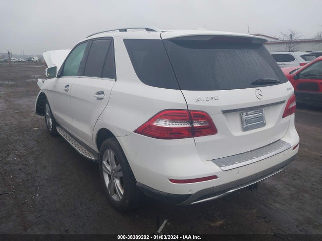 2015 MERCEDES-BENZ ML 350 4MATIC VIN: 4JGDA5HB3FA509869