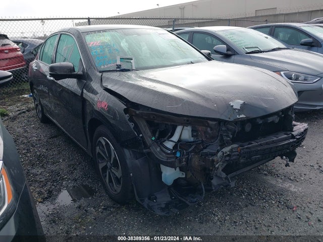 2017 HONDA ACCORD EX-L V6 VIN: 1HGCR3F80HA022072
