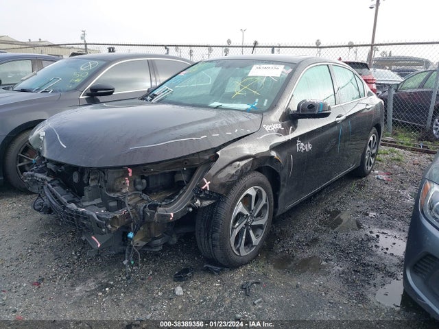 2017 HONDA ACCORD EX-L V6 VIN: 1HGCR3F80HA022072