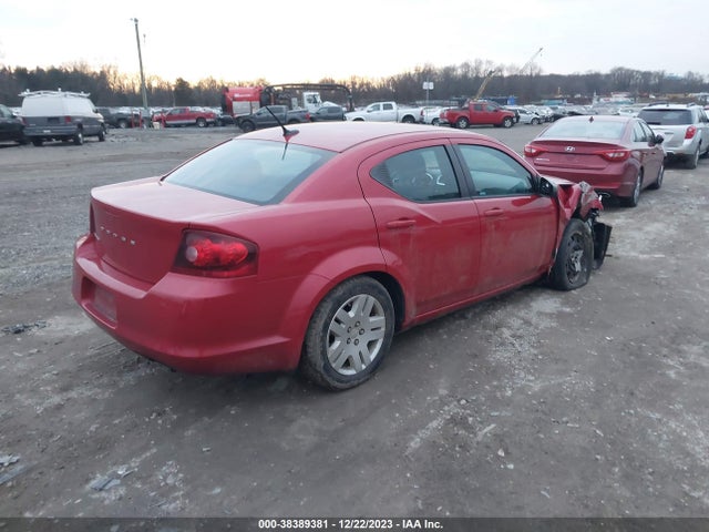 Dodge AVENGER SE 2014 1C3CDZABOEN165616 Image 4