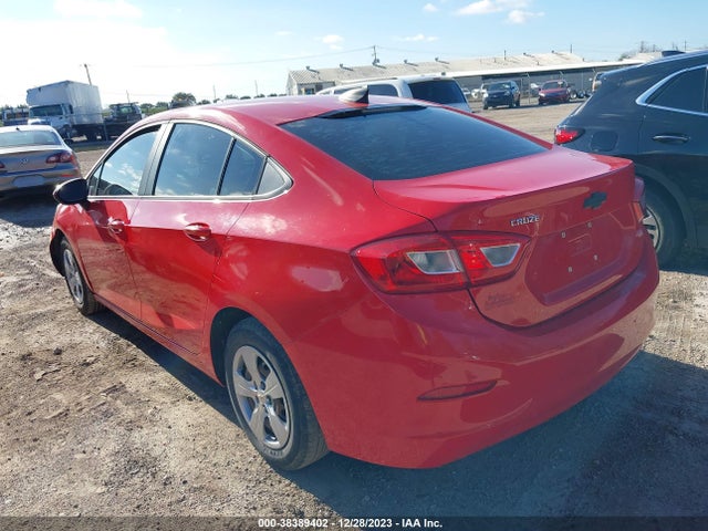 Chevrolet Cruze Ls Manual 2017 1G1BB5SM6H7164378 Image 3
