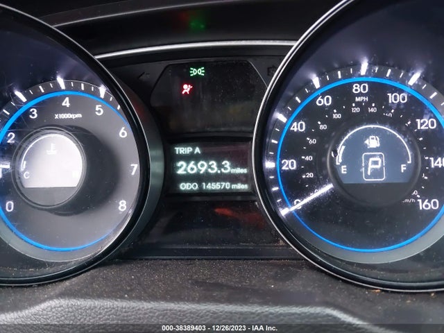 2013 HYUNDAI SONATA GLS VIN: 5NPEB4AC1DH656233