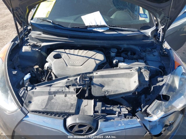 2014 HYUNDAI VELOSTER BASE W/BLACK VIN: KMHTC6AD4EU204613