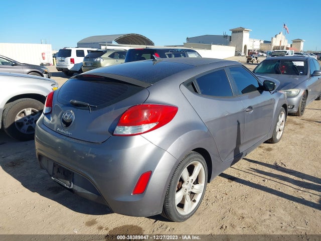 2014 HYUNDAI VELOSTER BASE W/BLACK VIN: KMHTC6AD4EU204613