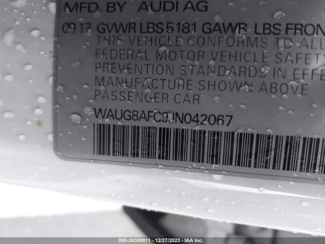 2018 AUDI A6 WAUG8AFC9JN042067 Photo 8