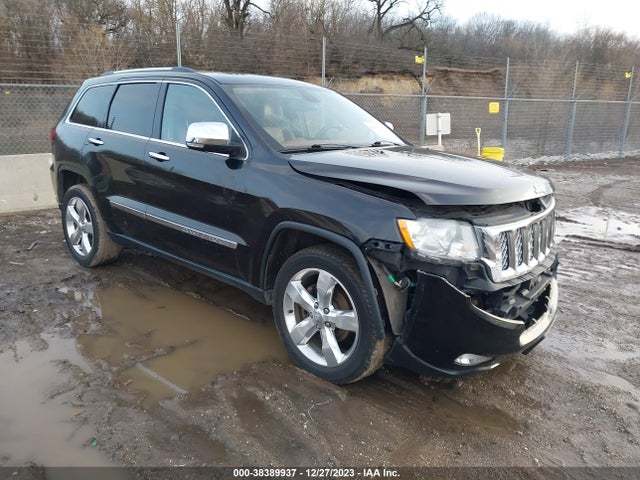 2012 JEEP GRAND CHEROKEE OVERLAND VIN: 1C4RJFCG3CC263280