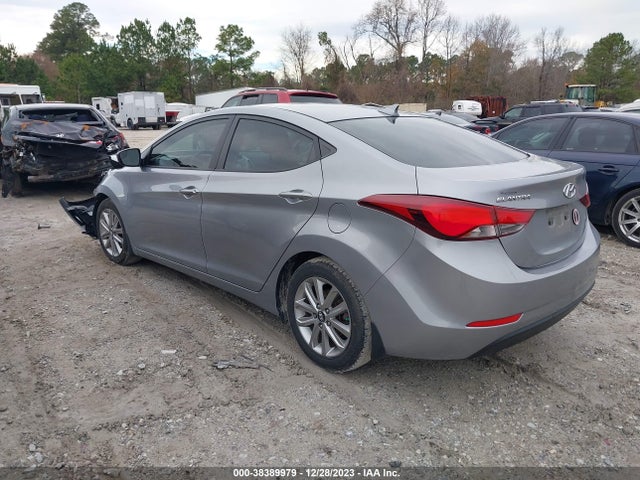 2015 HYUNDAI ELANTRA SE VIN: 5NPDH4AE2FH630187