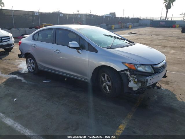 Auction sale of the 2012 Honda Civic Natural Gas, vin: 19XFB5F54CE003760, lot number: 38390260