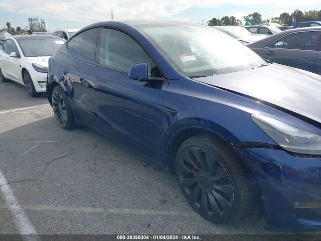 2023 TESLA MODEL Y AWD/PERFORMANCE DUAL MOTOR ALL-WHEEL DRIVE VIN: 7SAYGDEFXPF690079