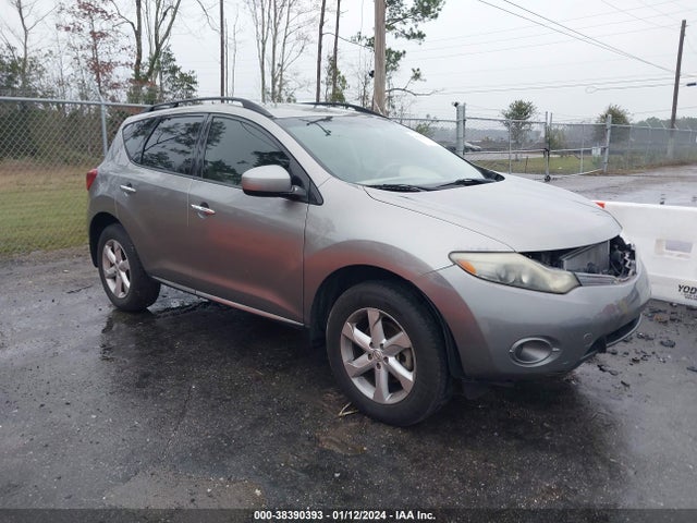 2009 NISSAN MURANO S VIN: JN8AZ18U79W007100