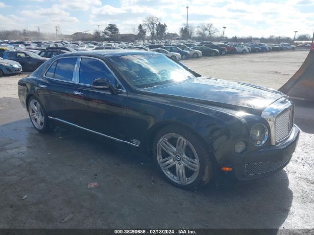 2011 Bentley Mulsanne მანქანა იყიდება აუქციონზე, vin: SCBBB7ZHXBC015274, აუქციონის ნომერი: 38390685