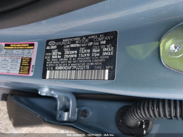 Hyundai Ioniq 5 Sel 2023 KM8KNDAF7PU232176 Image 9