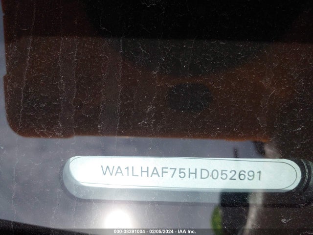 WA1LHAF75HD052691 Audi Q7 2.0t Premium