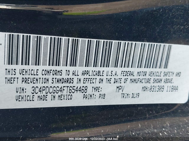 Dodge Journey Crossroad 2015 3C4PDCGG4FT654468 Image 9