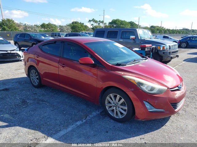 2015 HYUNDAI ELANTRA SE VIN: 5NPDH4AE0FH591356