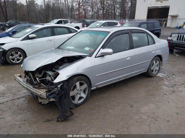 2004 HONDA CIVIC EX VIN: 2HGES26744H558355