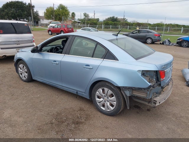 2012 CHEVROLET CRUZE LS VIN: 1G1PC5SH8C7122924