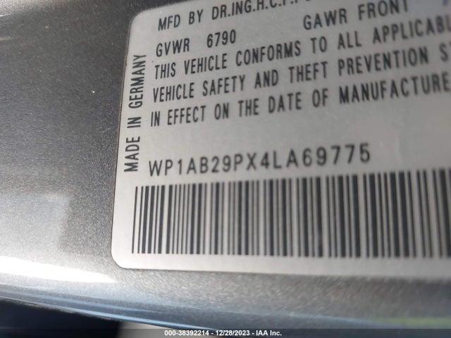 2004 PORSCHE CAYENNE WP1AB29PX4LA69775 Photo 8