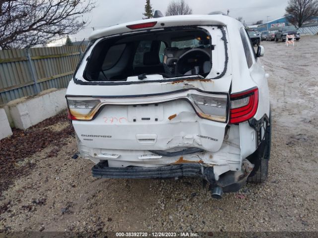 1C4RDJDG9GC433091 Dodge DURANGO LIMITED