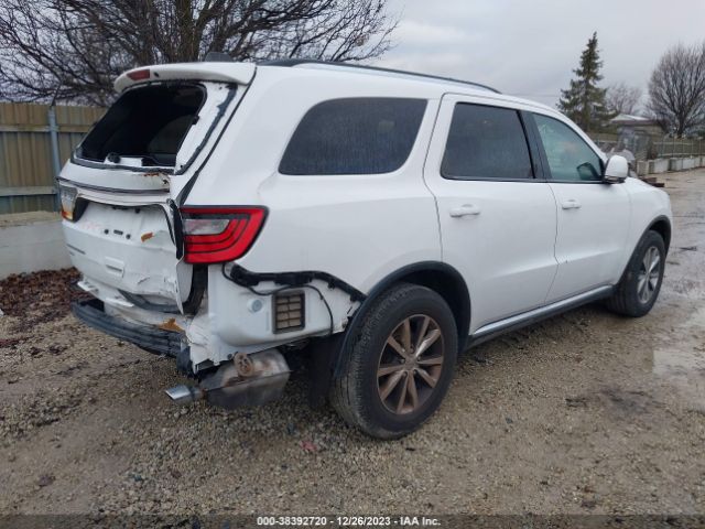 1C4RDJDG9GC433091 Dodge DURANGO LIMITED