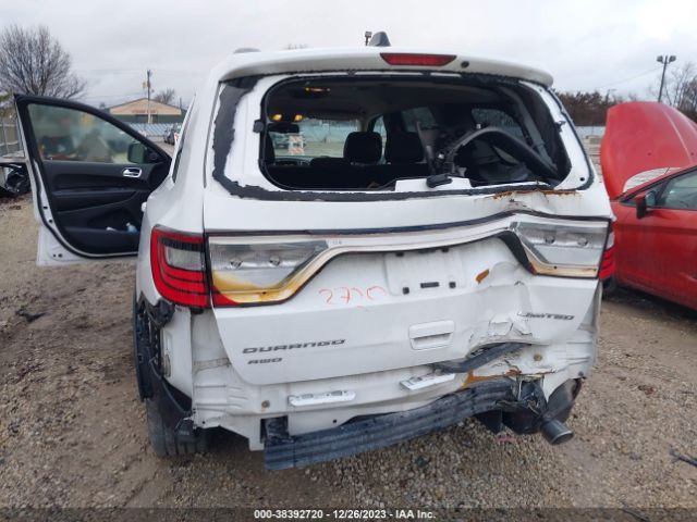 1C4RDJDG9GC433091 Dodge DURANGO LIMITED