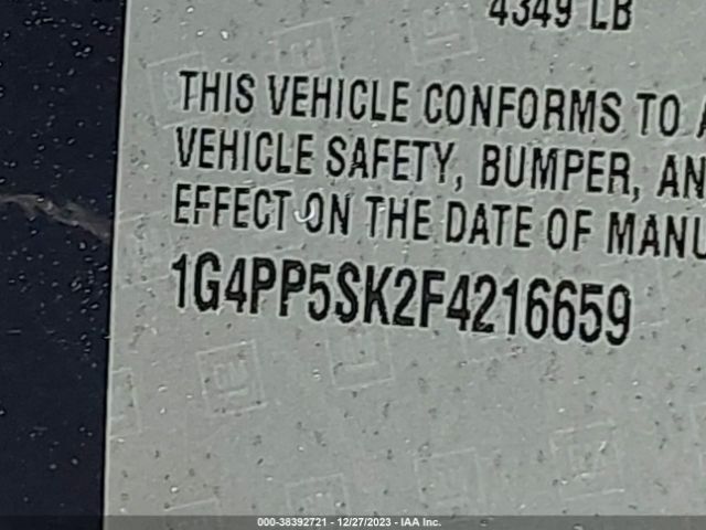 1G4PP5SK2F4216659 Buick Verano