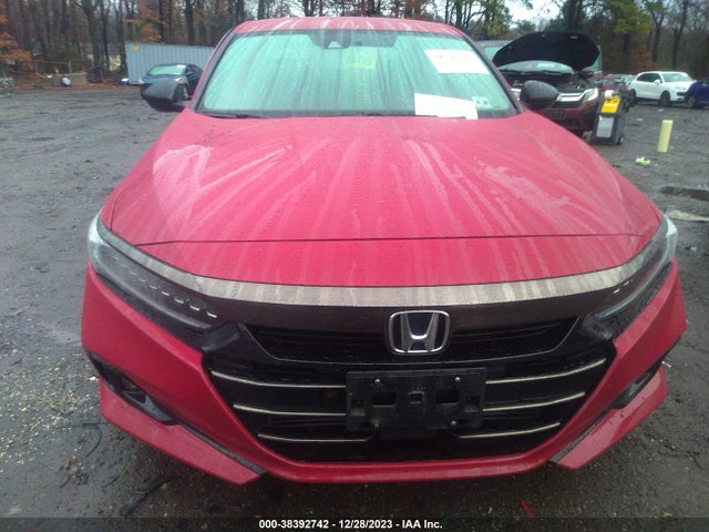 2021 HONDA ACCORD SPORT VIN: 1HGCV1F39MA077117