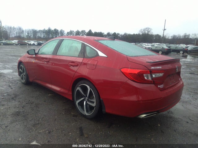 2021 HONDA ACCORD SPORT VIN: 1HGCV1F39MA077117