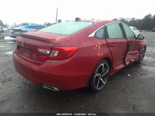2021 HONDA ACCORD SPORT VIN: 1HGCV1F39MA077117