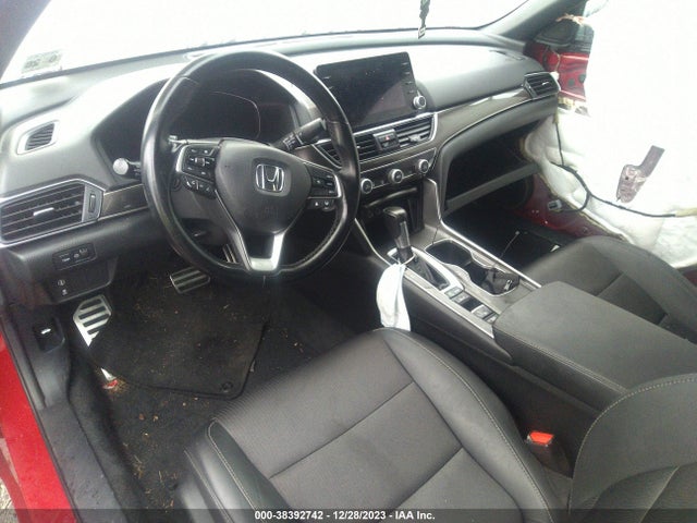 2021 HONDA ACCORD SPORT VIN: 1HGCV1F39MA077117