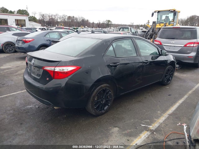 2016 TOYOTA COROLLA S W/SPECIAL EDITION PKG VIN: 2T1BURHE4GC574845