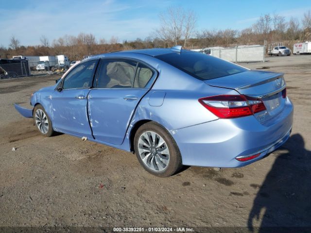 JHMCR6F50HC013543 Honda Accord Hybrid Ex-l