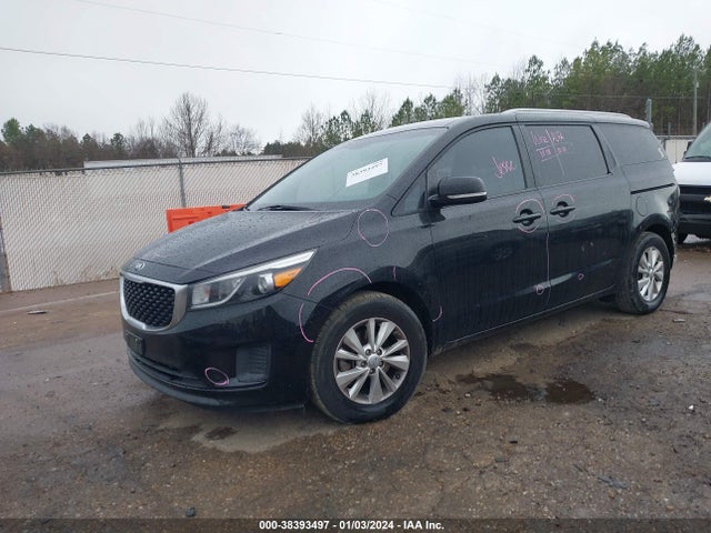 2016 KIA SEDONA LX VIN: KNDMB5C11G6106347
